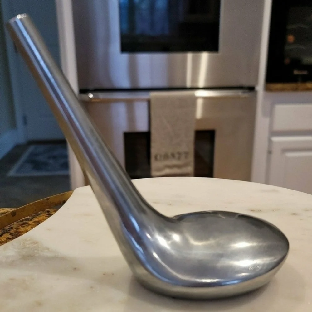 Golf Putter Silver Vintage Paper Weight